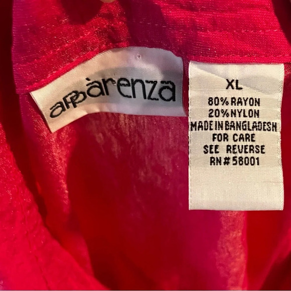 XL pink button up fancy casual top Barbie core business - Picture 3 of 3